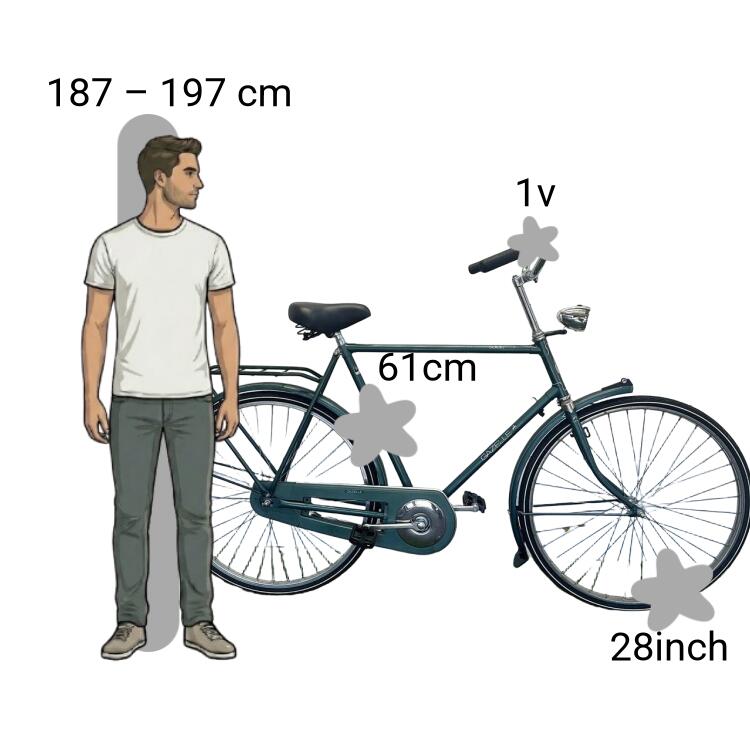 Vélo d’occasion Gazelle Solide 2/4