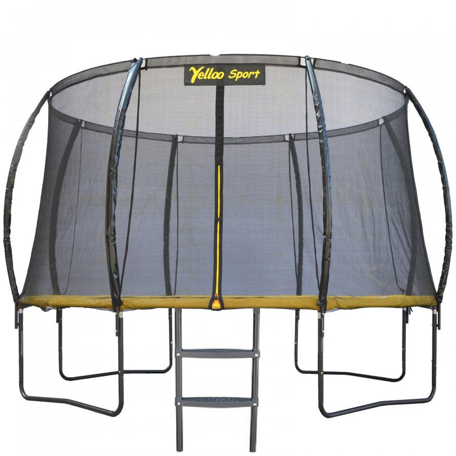 Ø 366 Cm Giallo - Trampolino Elastico Tappeto salto Certificato Ce marca Yelloo 3/14