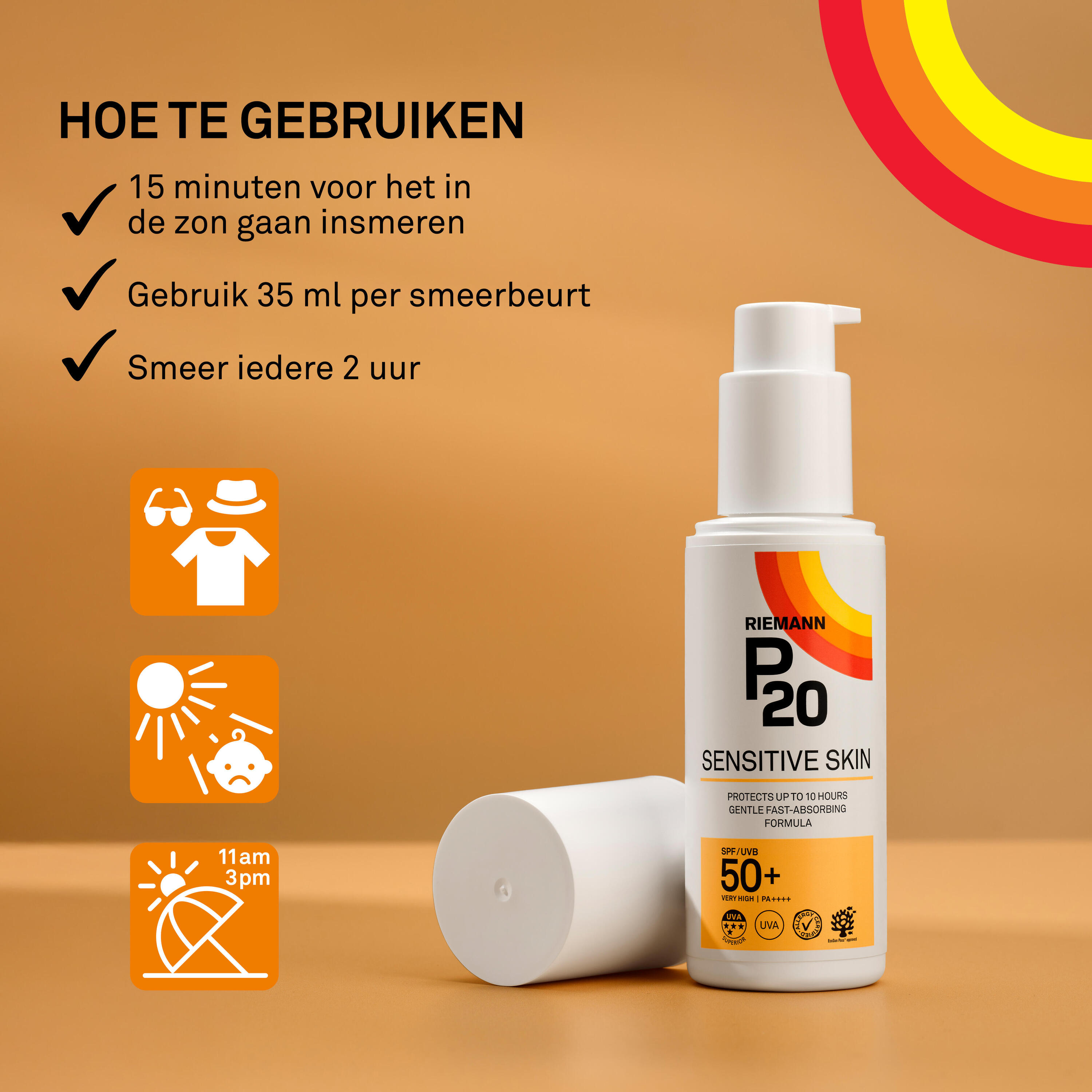 Sensitive Skin SPF 50+ zonnecrème - 100 ml 4/6