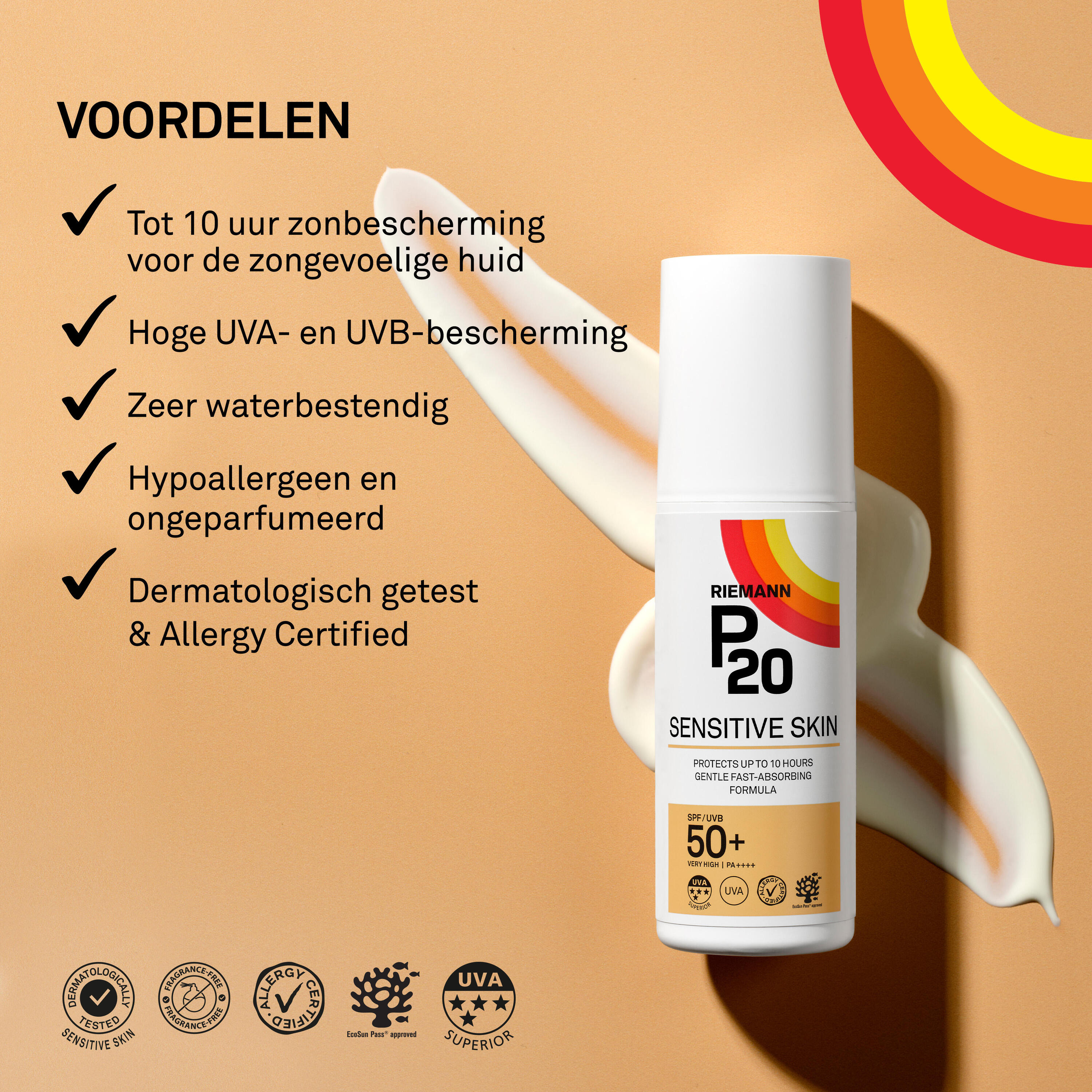 Sensitive Skin SPF 50+ zonnecrème - 100 ml 3/6