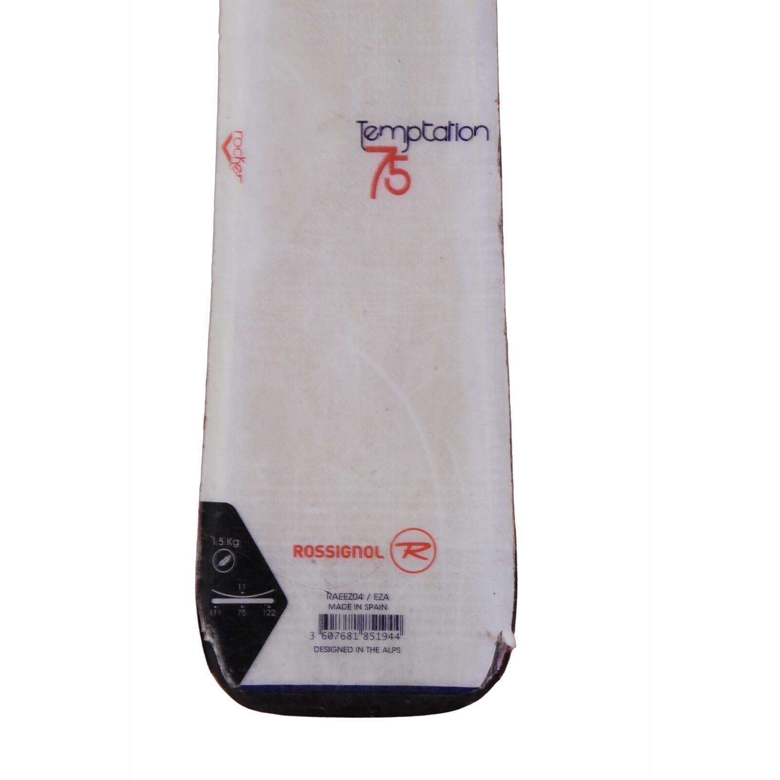 RECONDITIONNE - Ski Rossignol Temptation 75 + Fixations 5/5