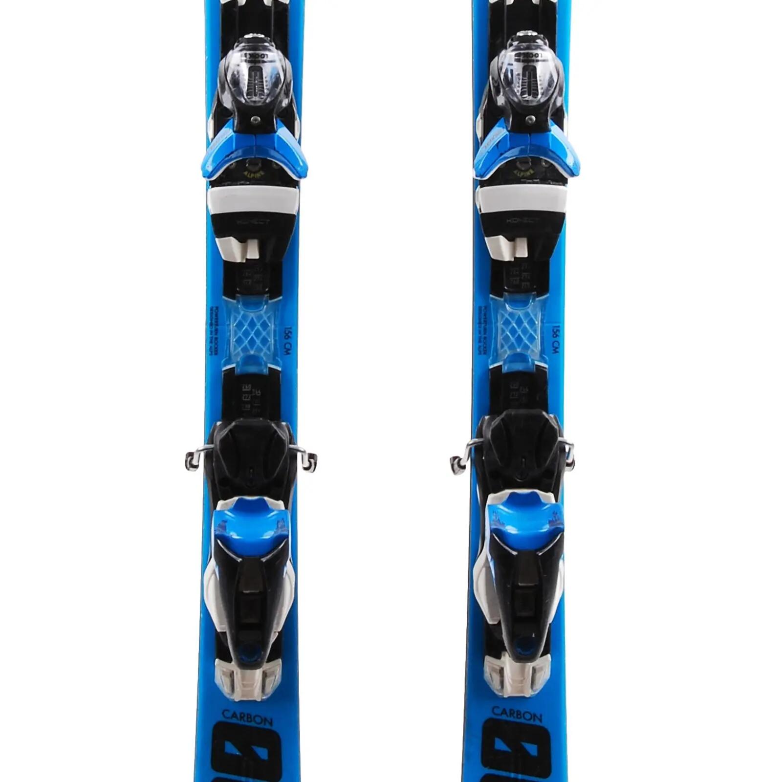 RECONDITIONNE - Ski Rossignol Pursuit 400 Carbon + Fixations 3/4