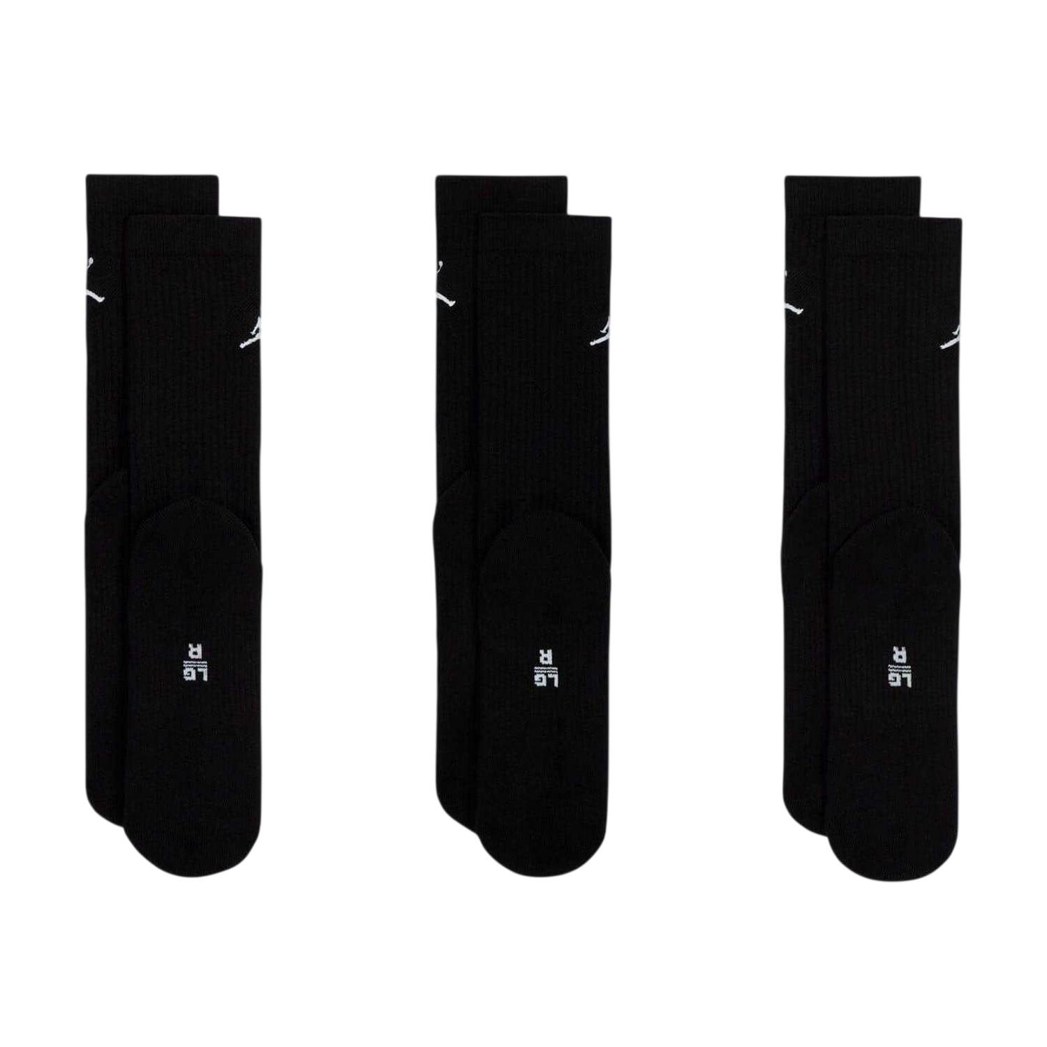 Socken für HerrenDamen Unisex, Alltag (3erPack) Damen und Herren Schwarz 2/2