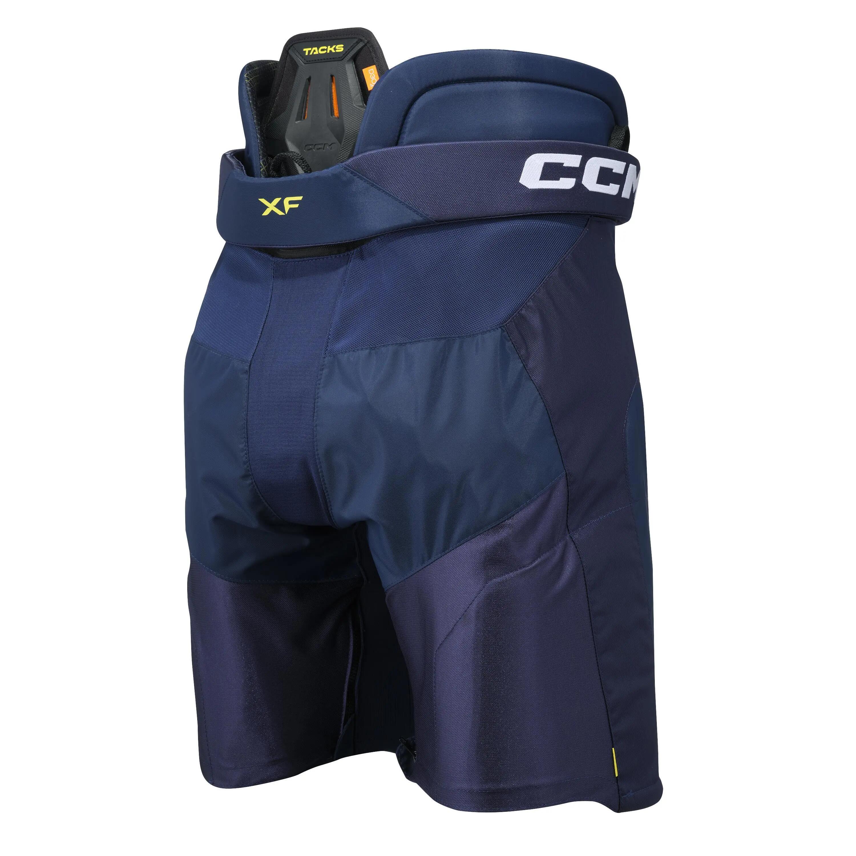 Pantaloni da hockey su ghiaccio per bambini Tacks XF, blu, taglia M 2/5