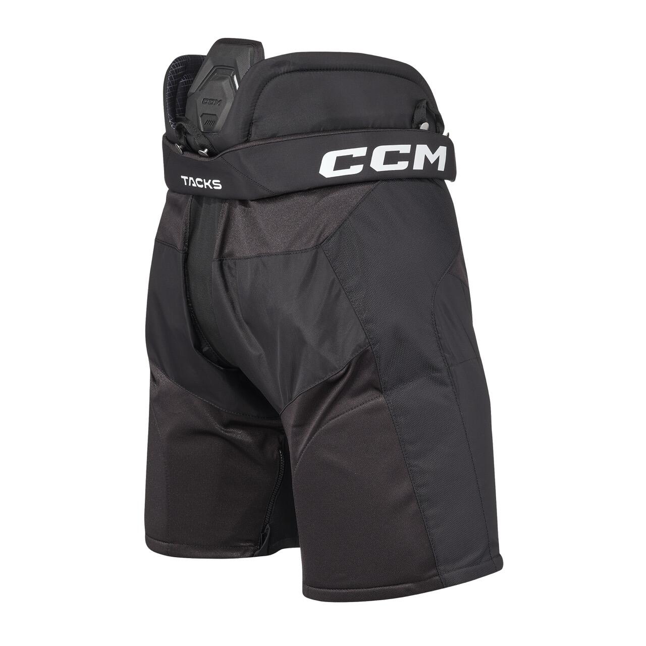 CCM HPTKS Junior CCM TAC pantalones de hockey negros para jóvenes 2/3