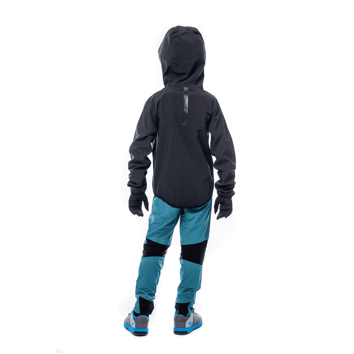 DFL Evo Regenjacke Youth - Schwarz - YL 4/5