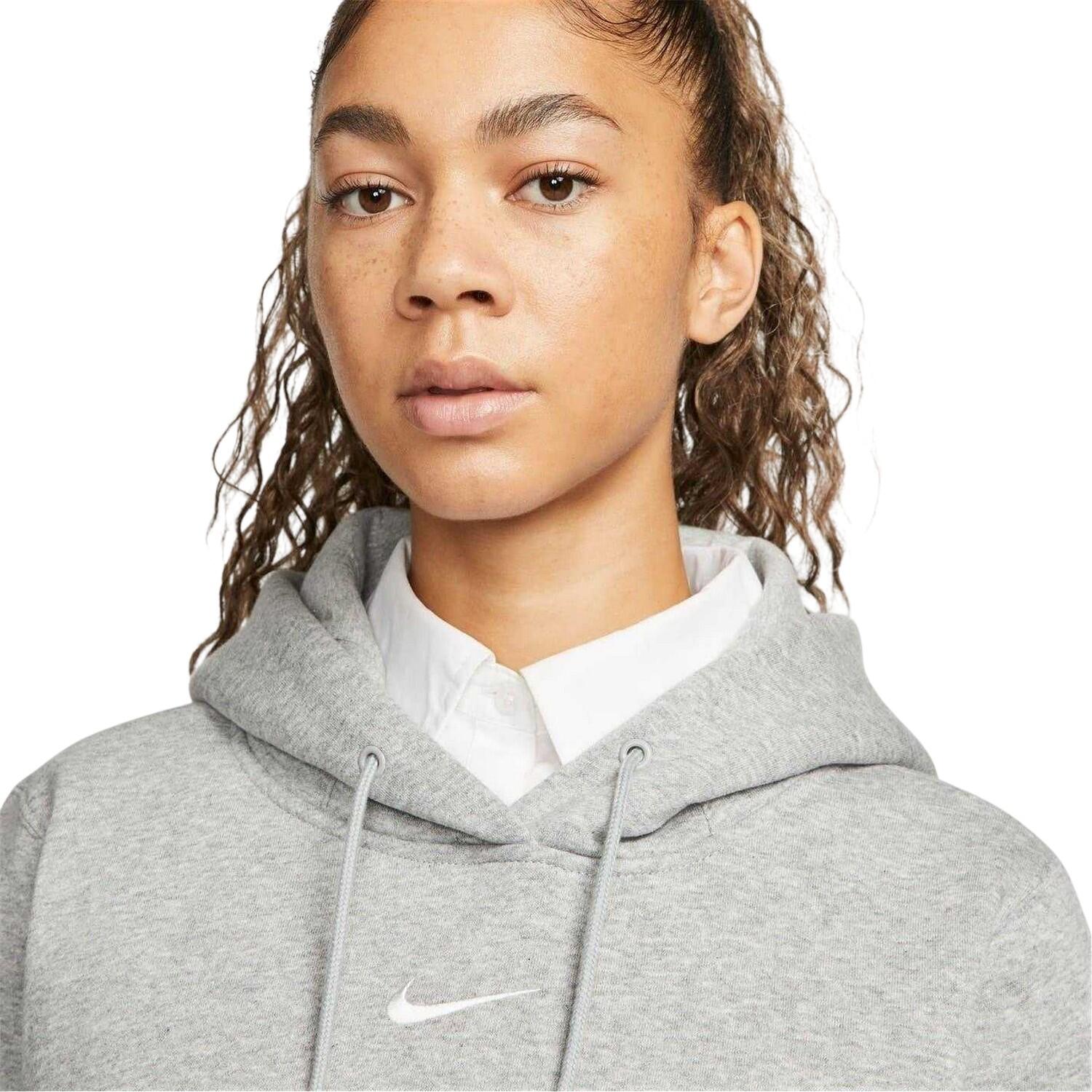 Kapuzenpullover für , Zum Überziehen, Fleece Damen Grau 3/3
