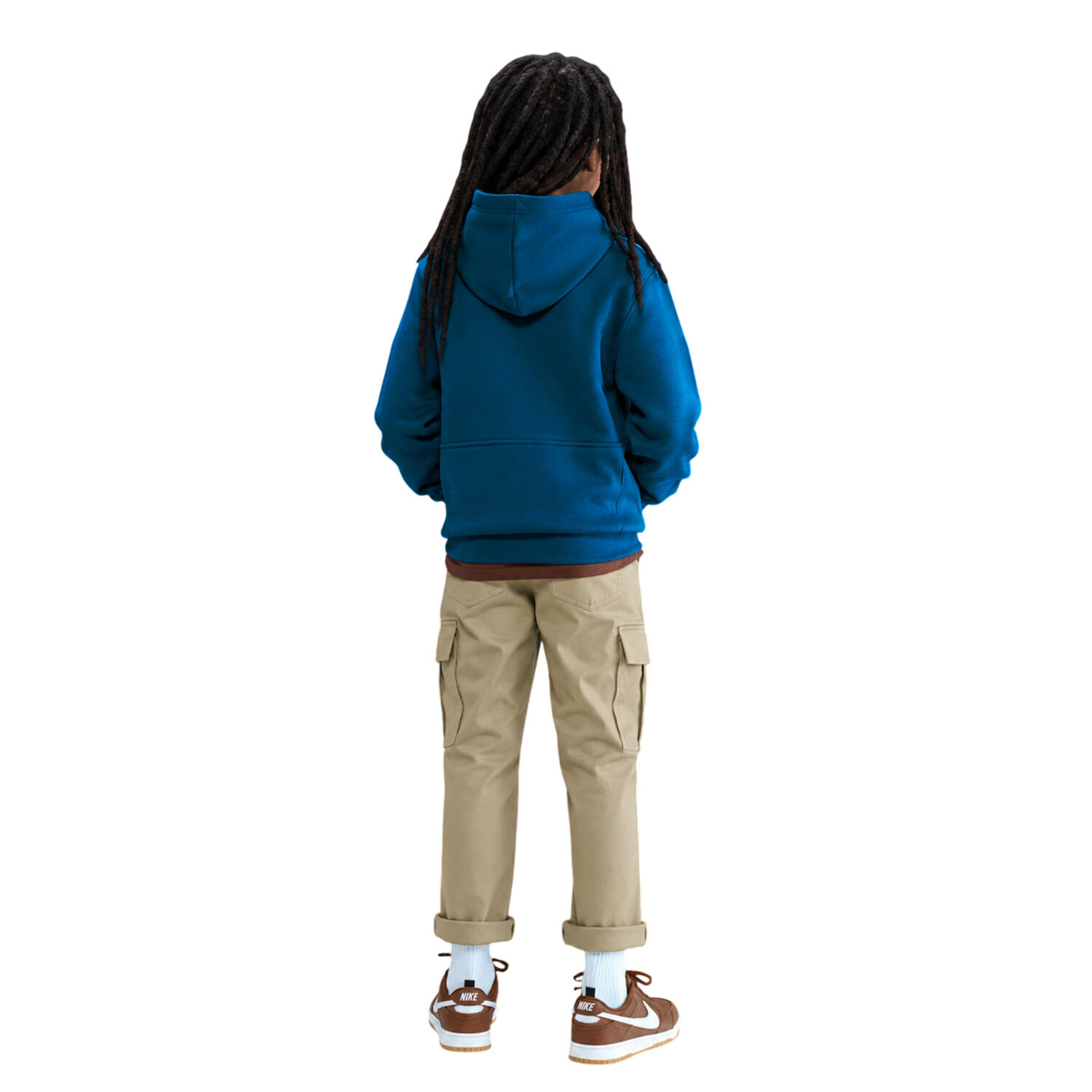 "Kylian Mbappe" Kapuzenpullover für Kinder Abgrund Blau 4/4