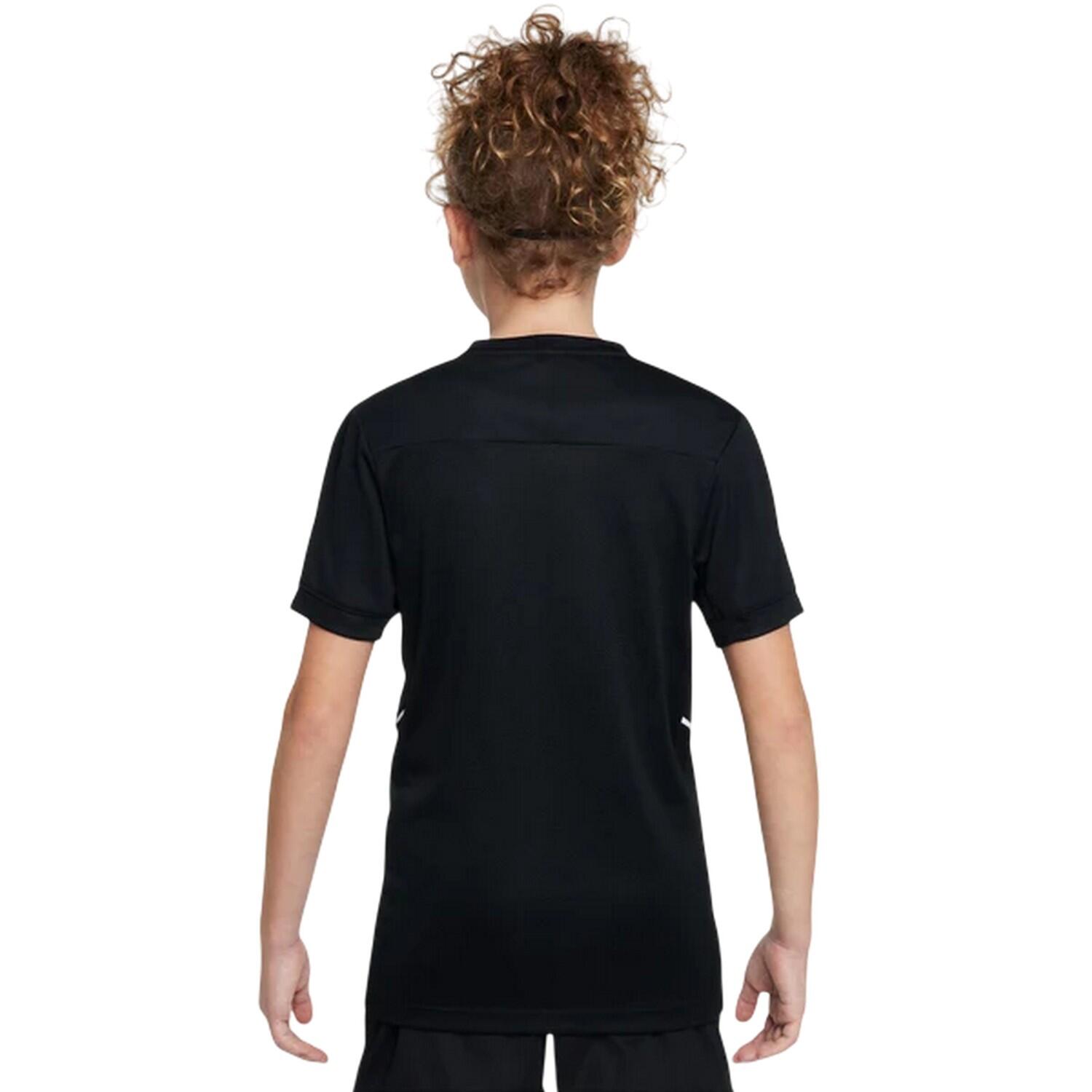"Academy" Oberteil für Kinder Schwarz/Weiß 3/4