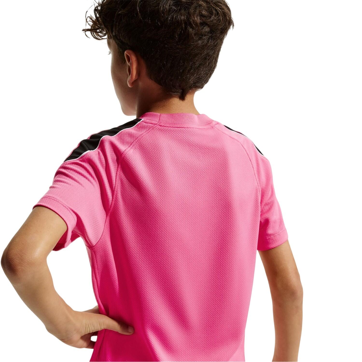 "Strike" TShirt für , DriFIT, Fußball Kinder Pink/Schwarz 3/4