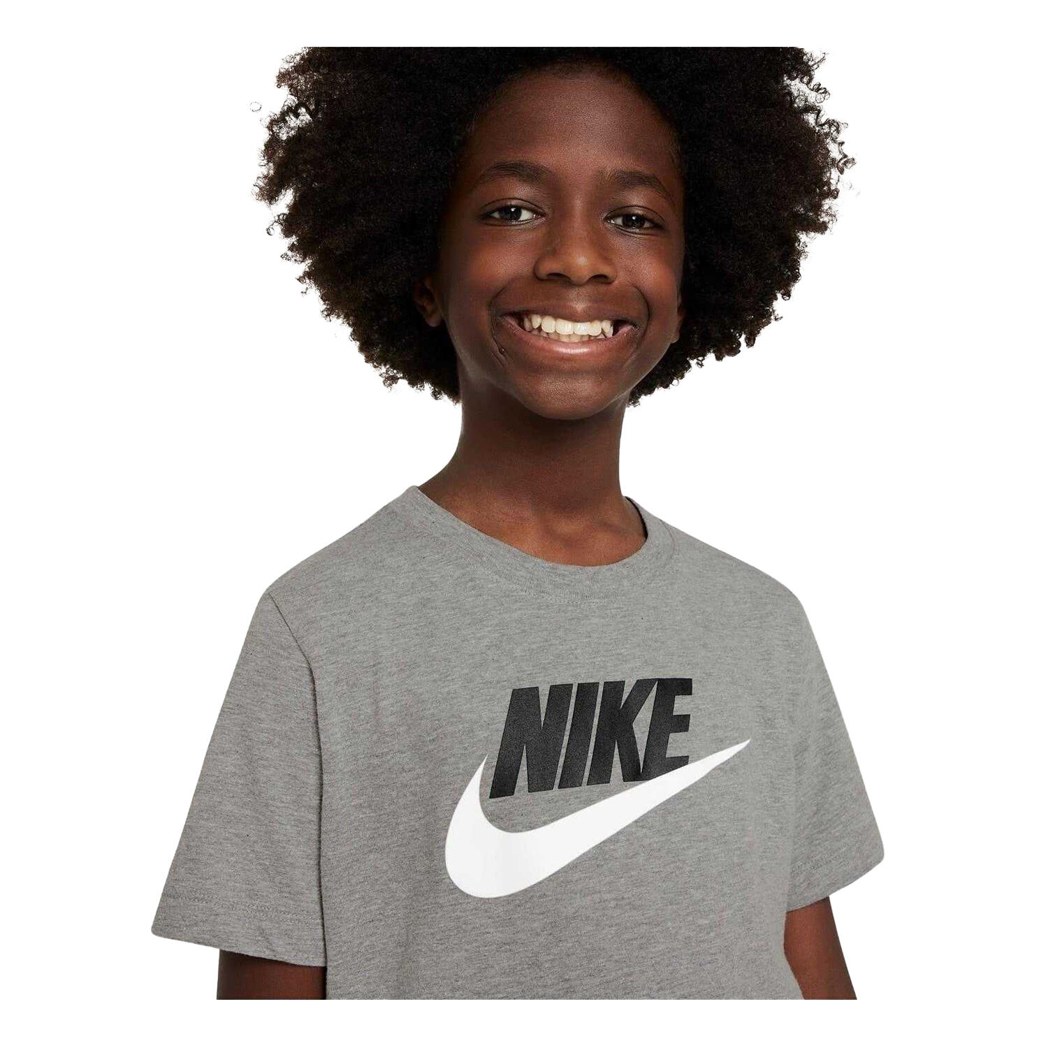 "Sportswear" TShirt für , Baumwolle Kinder Dunkelgrau 3/3