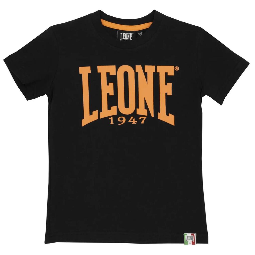 Lion T-shirt for children with short sleeves, heavy basic
