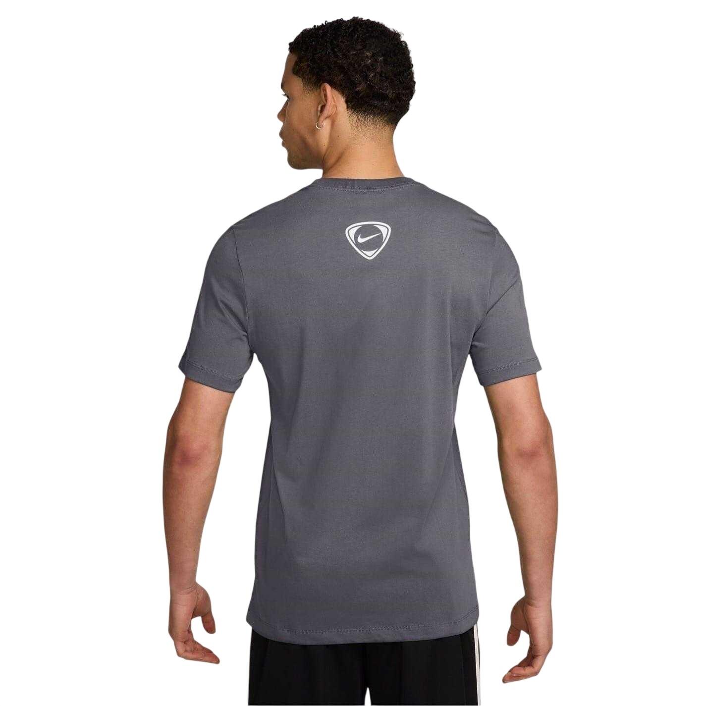 Maglietta Uomo Nike Total 90 Grigio Chiaro 3/4