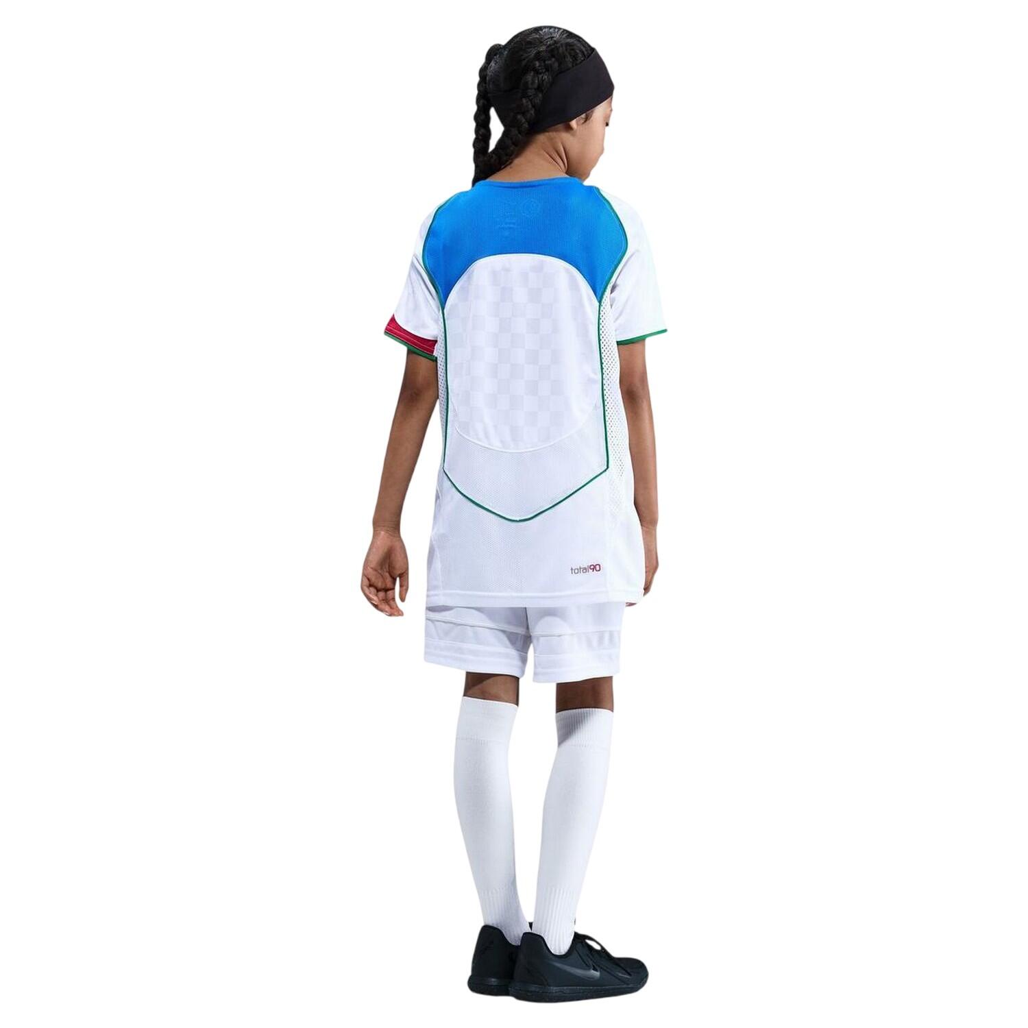 Tshirt Motif/style À Carreaux TOTAL ENERGY Enfant (Blanc / Bleu) 2/3