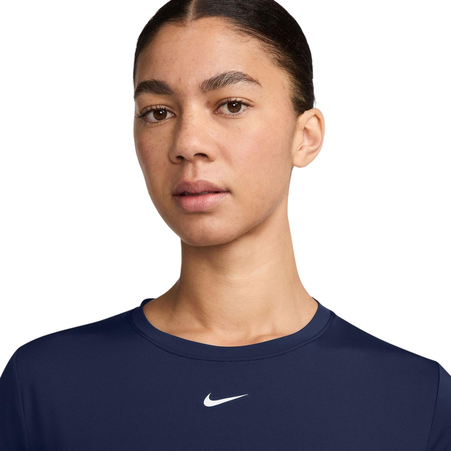 Womens/Ladies One DriFIT Standard Top (Midnight Navy) 4/4