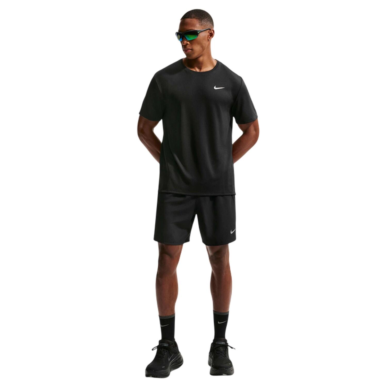 "Miler" TShirt für , Reflektierende Details Herren Schwarz 3/3