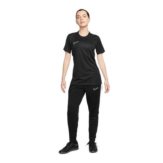 Maillot De Foot Motif/style Swoosh Femme (Noir)