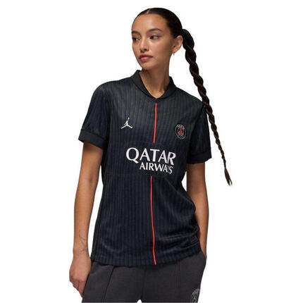 Maillot De Foot Motif/style Paris SaintGermain 2025/2026 Femme (Noir / Gris)