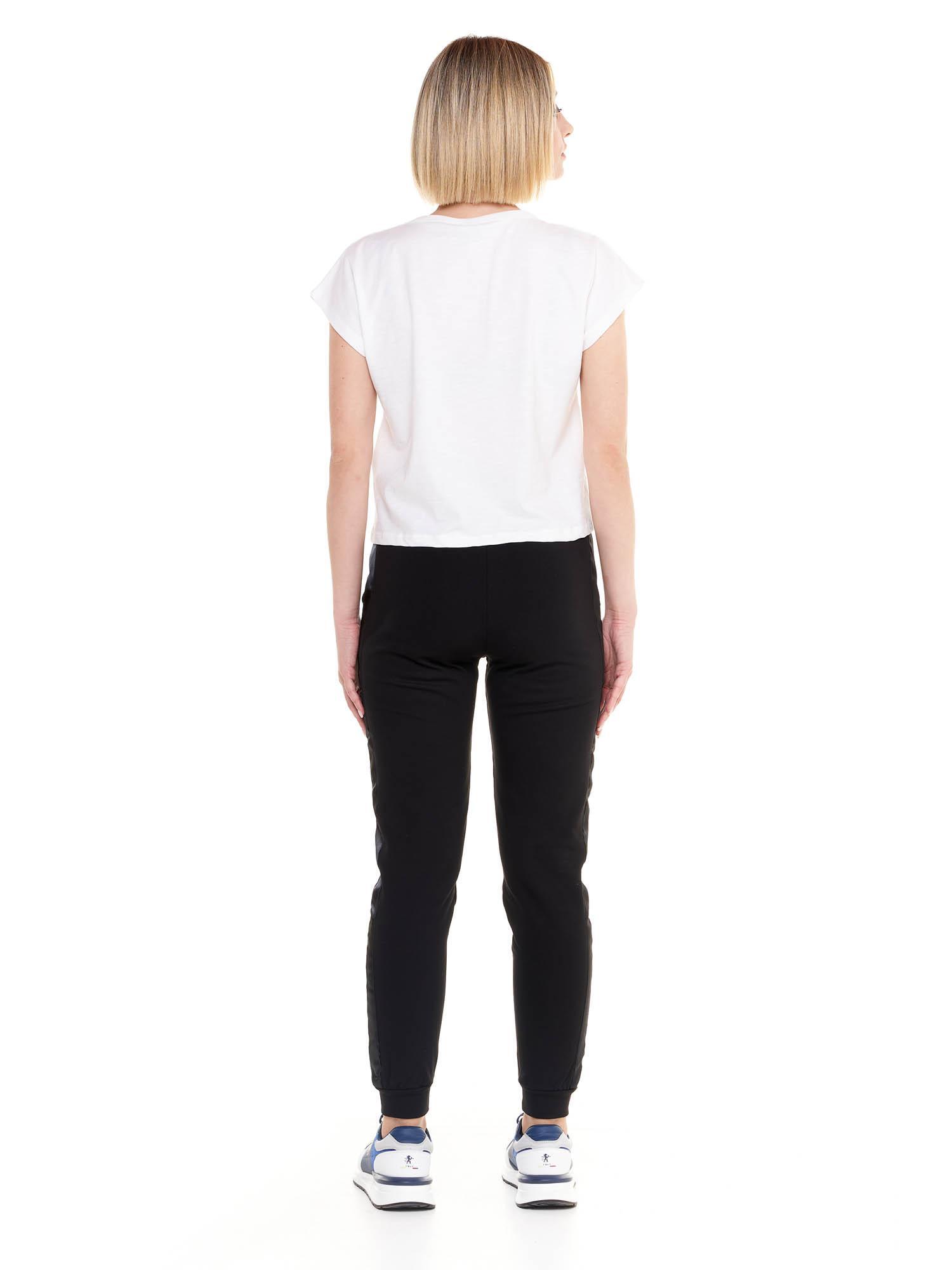 Luxe cropped T-shirt met korte mouwen voor dames 4/6