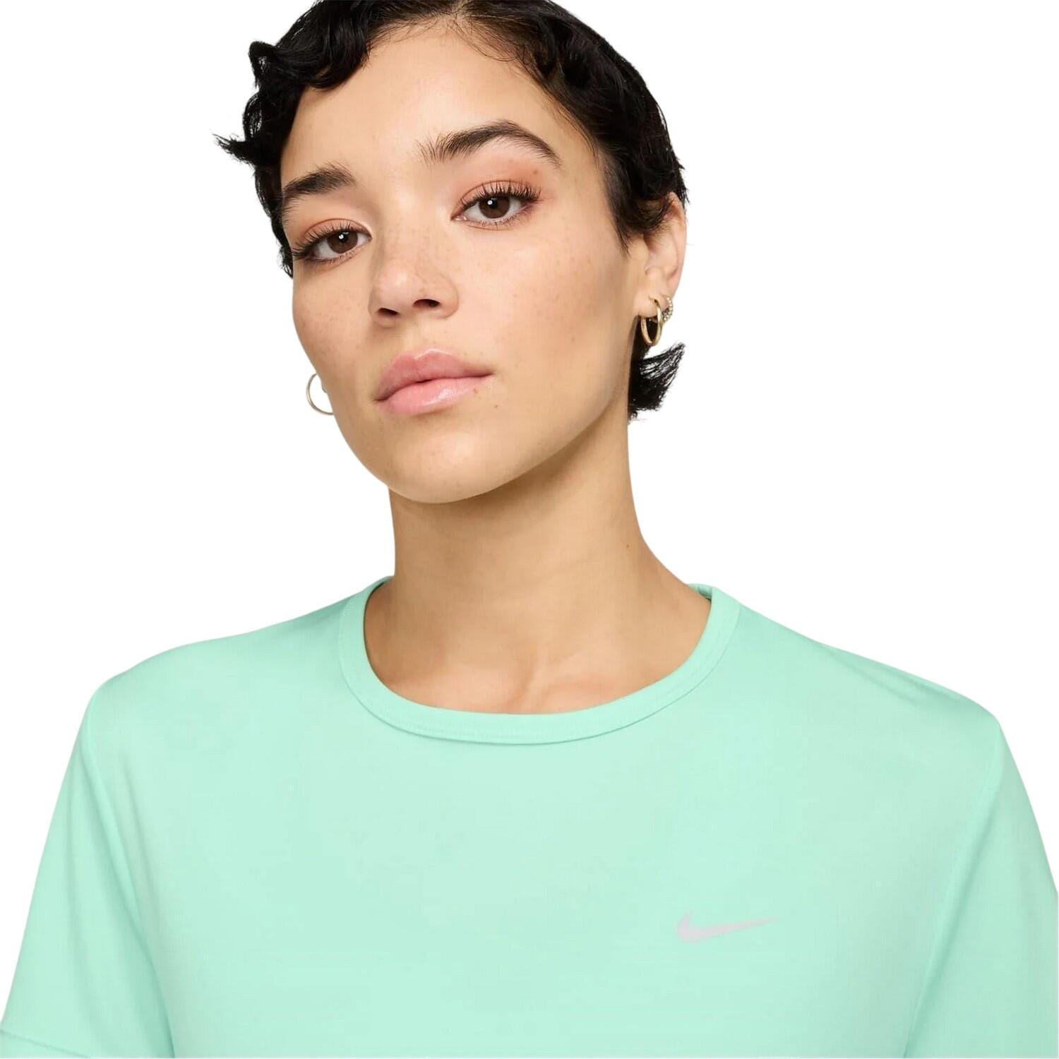 Haut Motif/style Swoosh Femme (Vert Turquoise Pâle) 4/4
