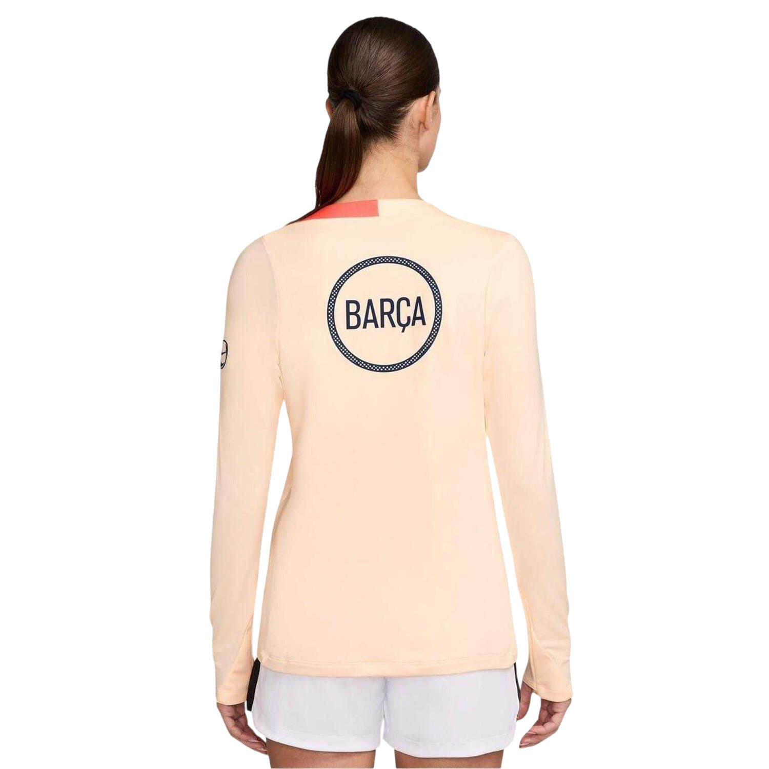 Womens/Ladies Strike 2025/26 FC Barcelona Third Jersey (Blue/Orange) 3/3