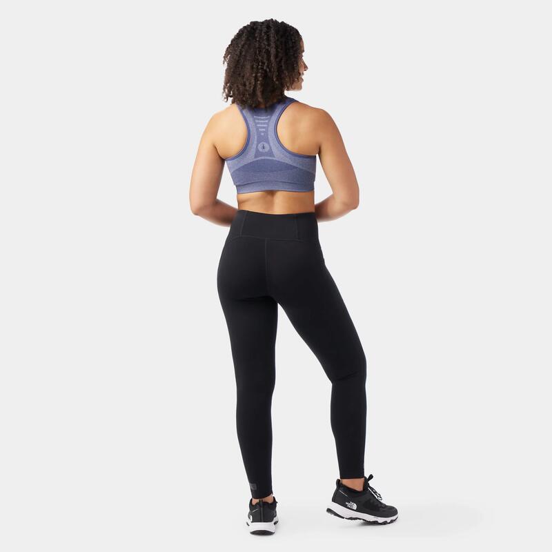Bustieră sport Merino Smartwool Intraknit Racerback - albastru Nightfall Blue H…
