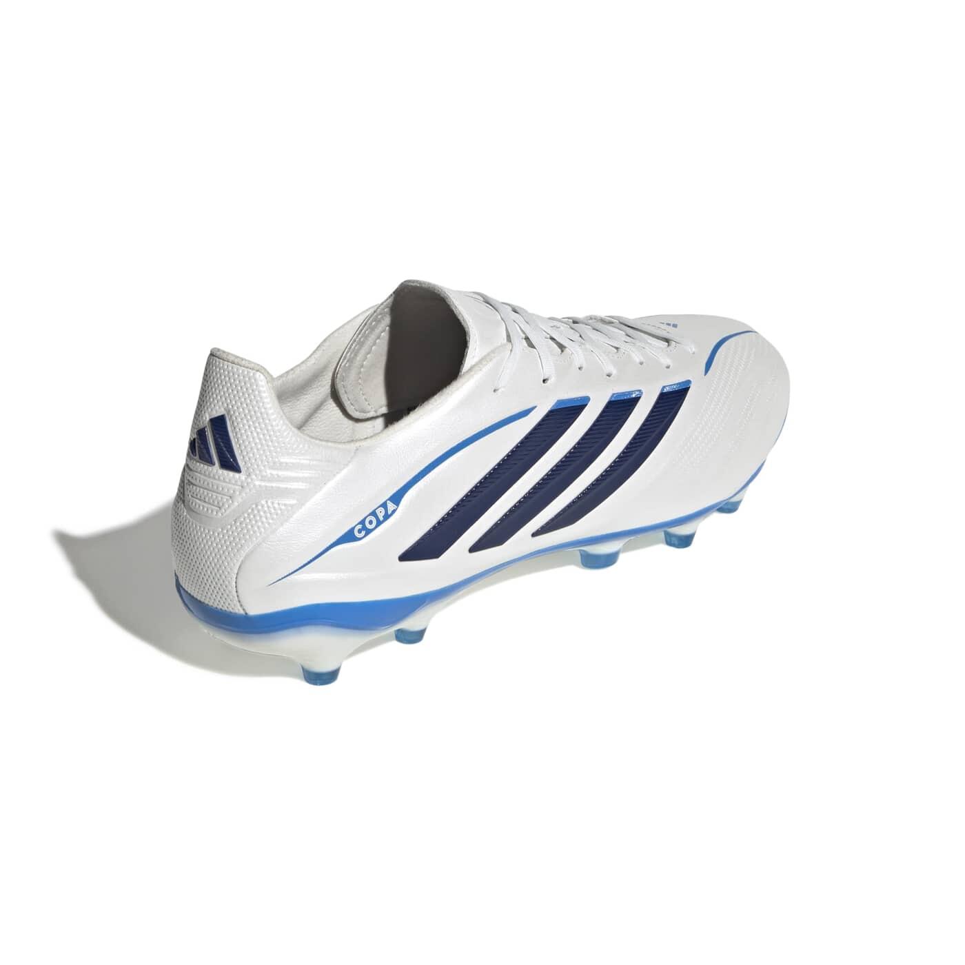 Adidas Copa Pure IV Pro FG branco e azul 5/14