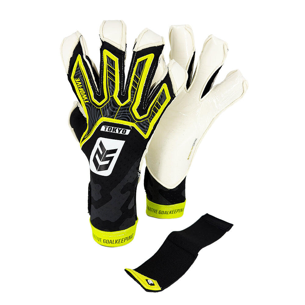 Guantes de portero TWOFIVE Tokyo Pro Roll Negro 5/6