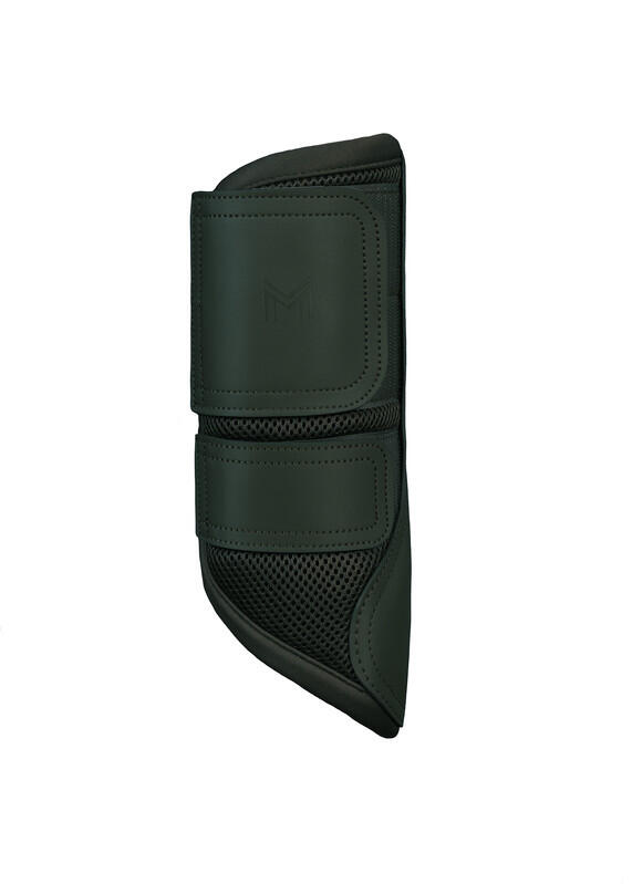 Protectores Mesh Equitación Maximilian Ego Verde Cazador 2/6