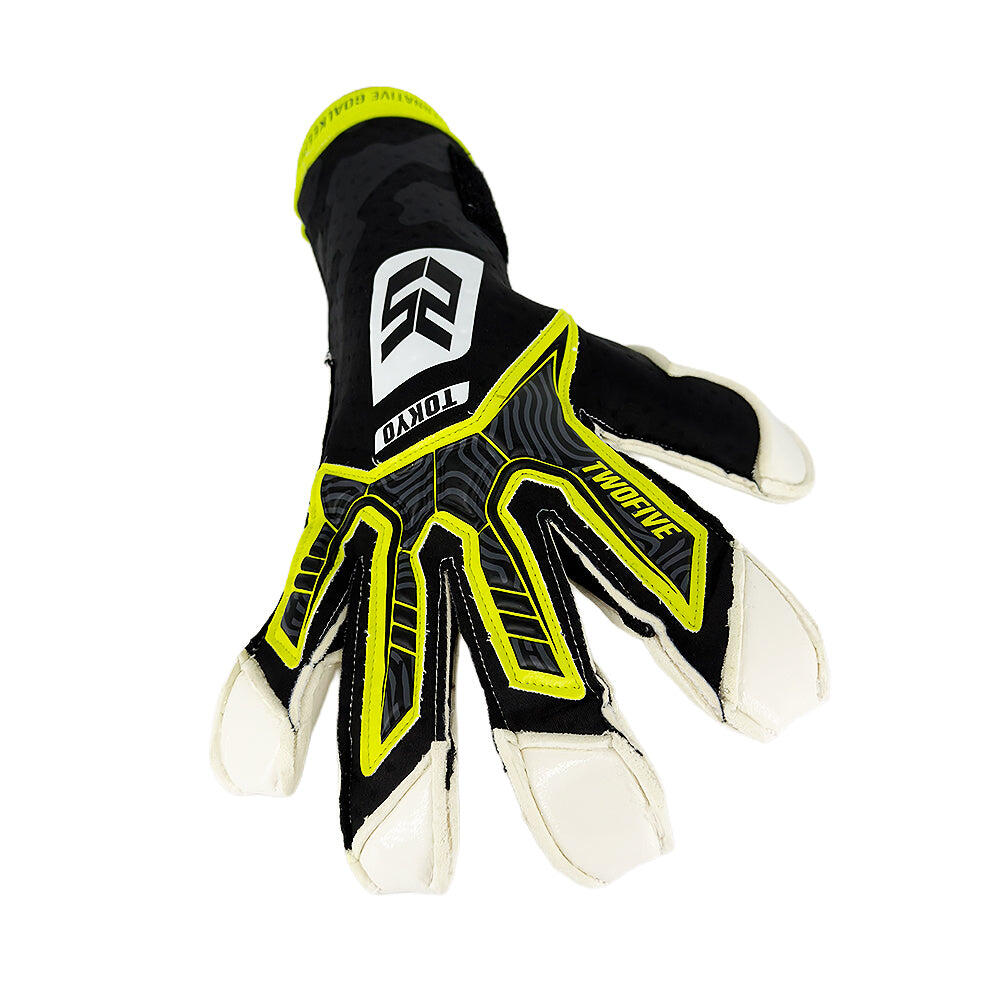 Guantes de portero TWOFIVE Tokyo Pro Roll Negro 3/6