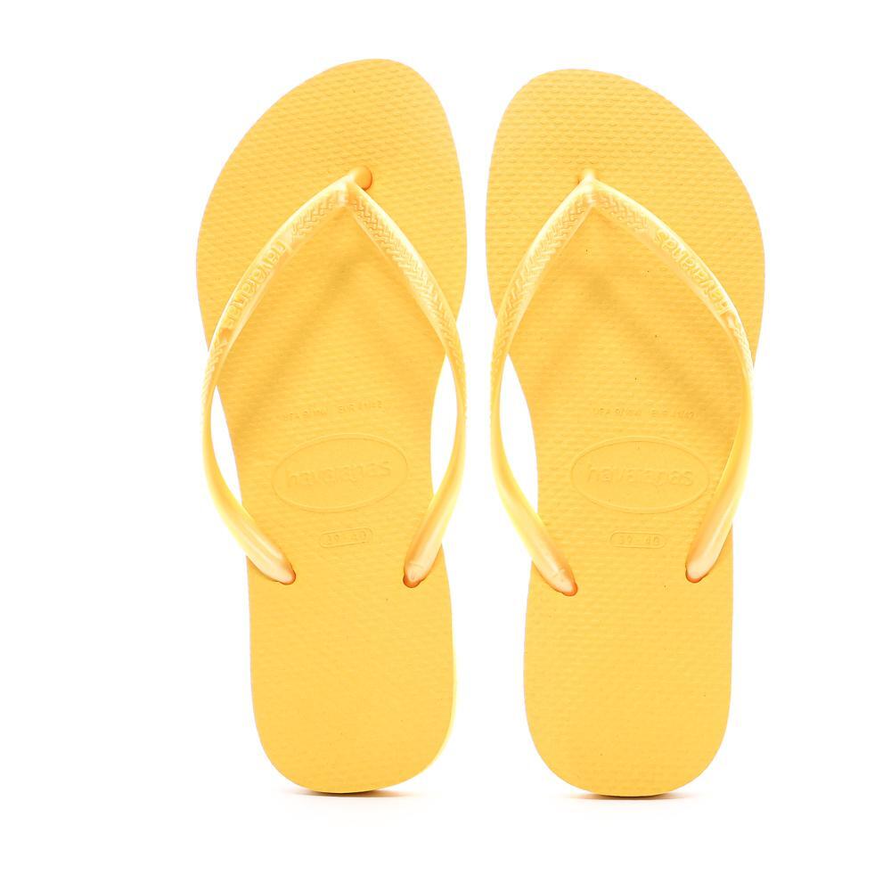 Tongs Jaune Femme Havaianas Slim 1740 3/3