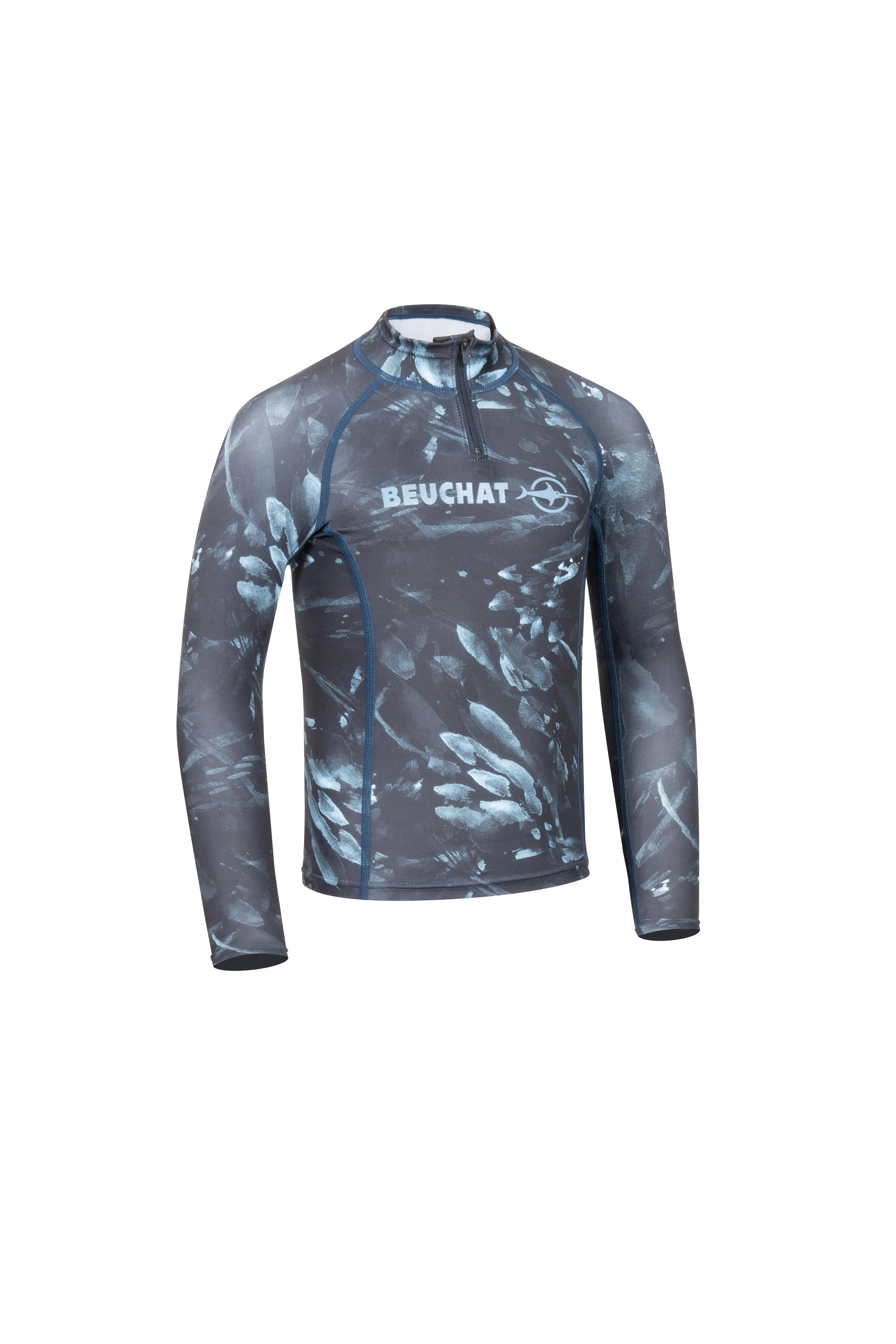 Top anti-UV de snorkeling enfant manches longues Atoll - Taille 12-14 ans 2/3