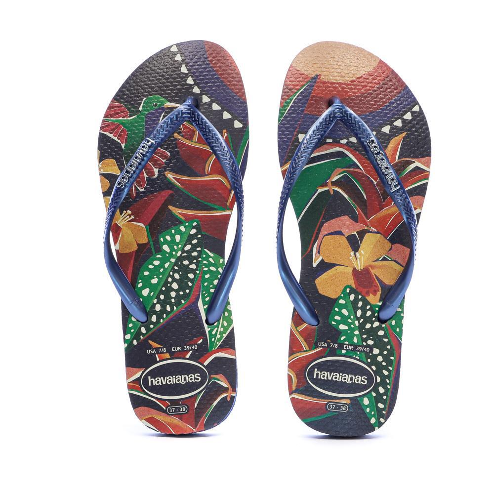 Tongs Marine Femme Havaianas Slim Tropical 3/3