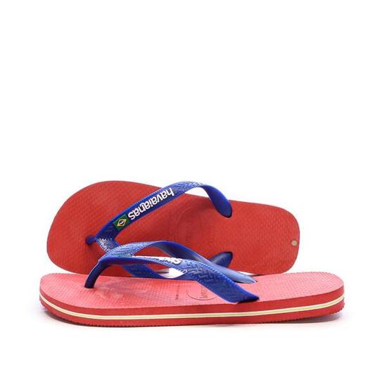Tongs Rouge/Bleu/Jaune Femme Havaianas Slim 1740