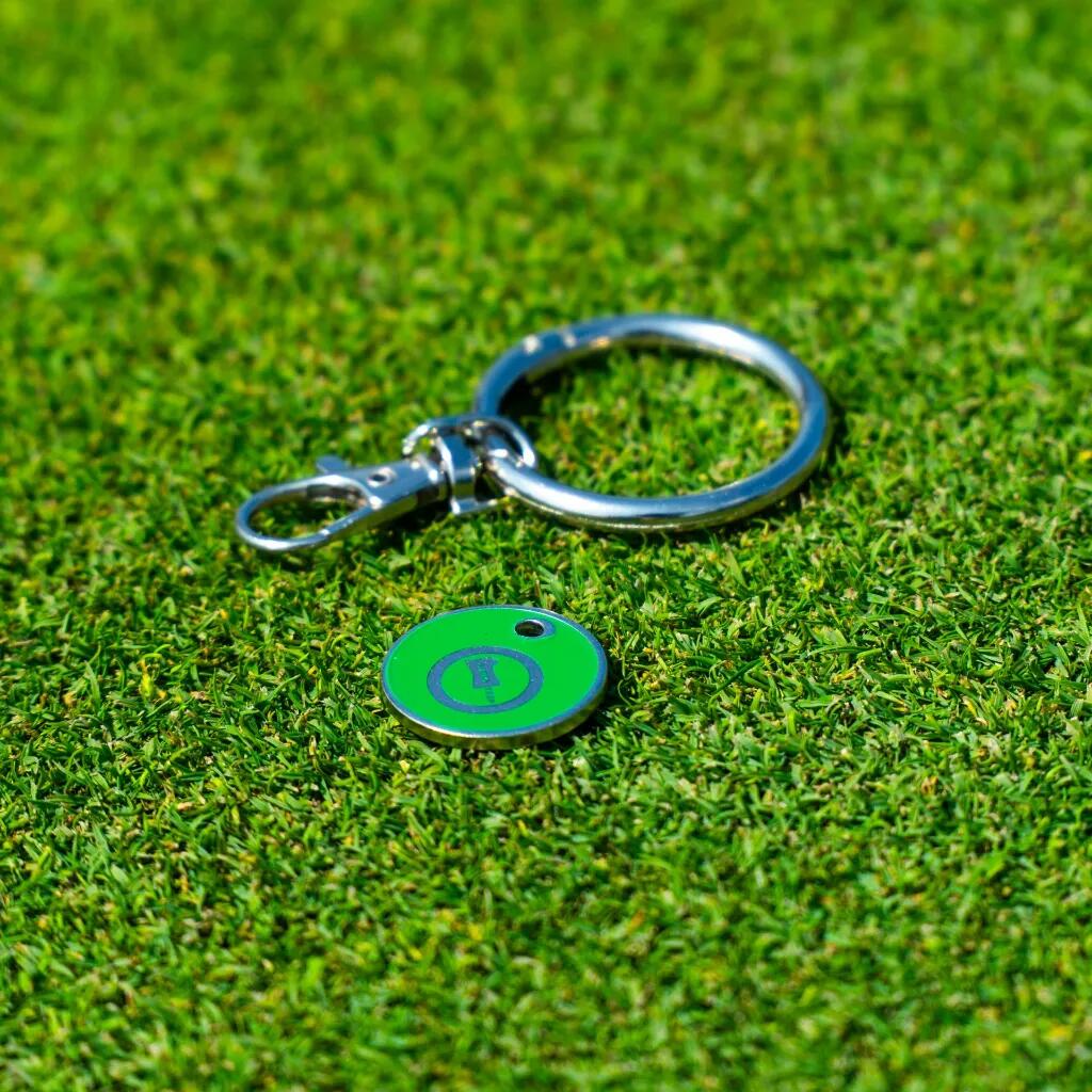 Kit green - golf - riparatore e segnabolle - nero 5/5