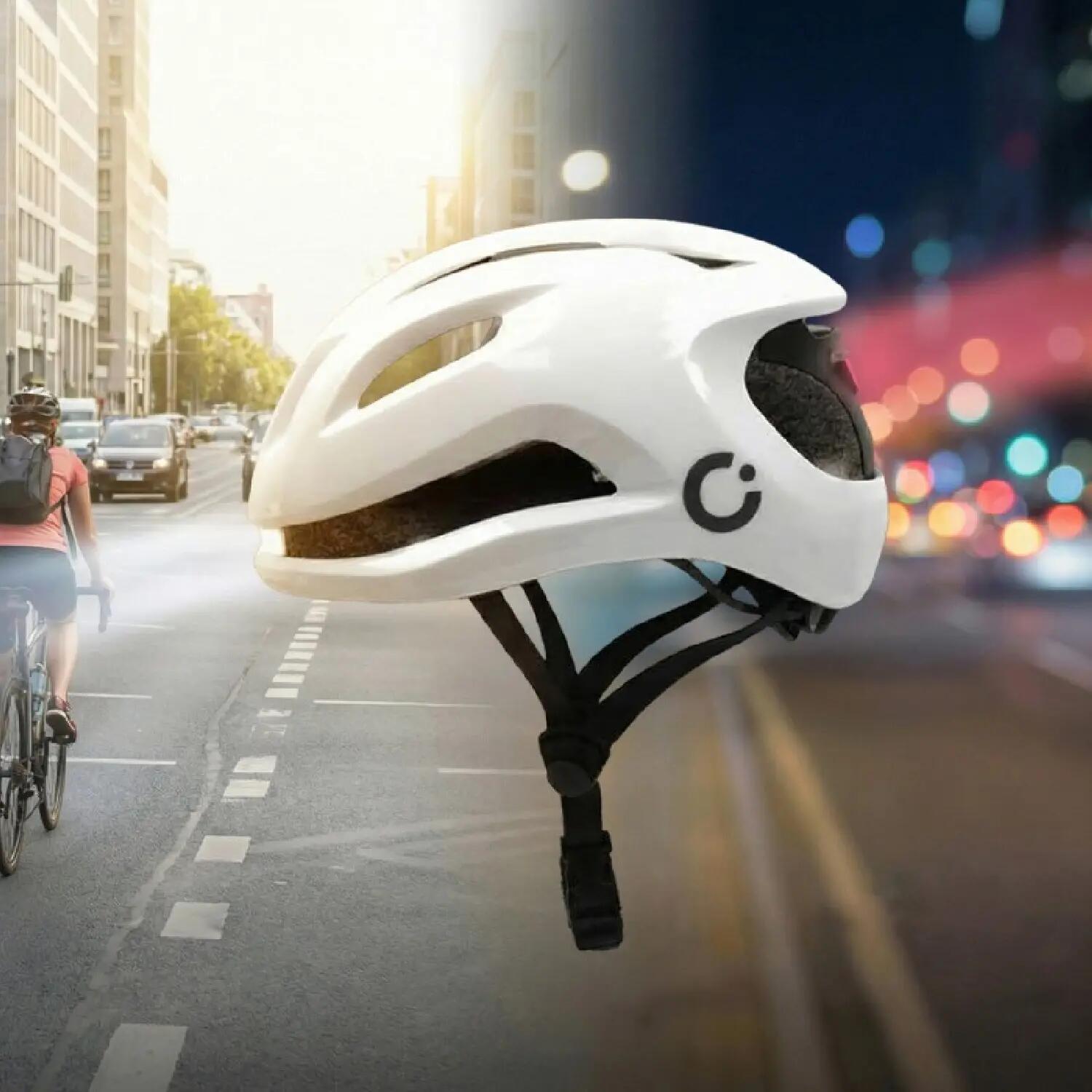 Capacete inteligente para ciclismo Cecotec BrainGuard Pro, tamanhos G e GG. Luze 2/7