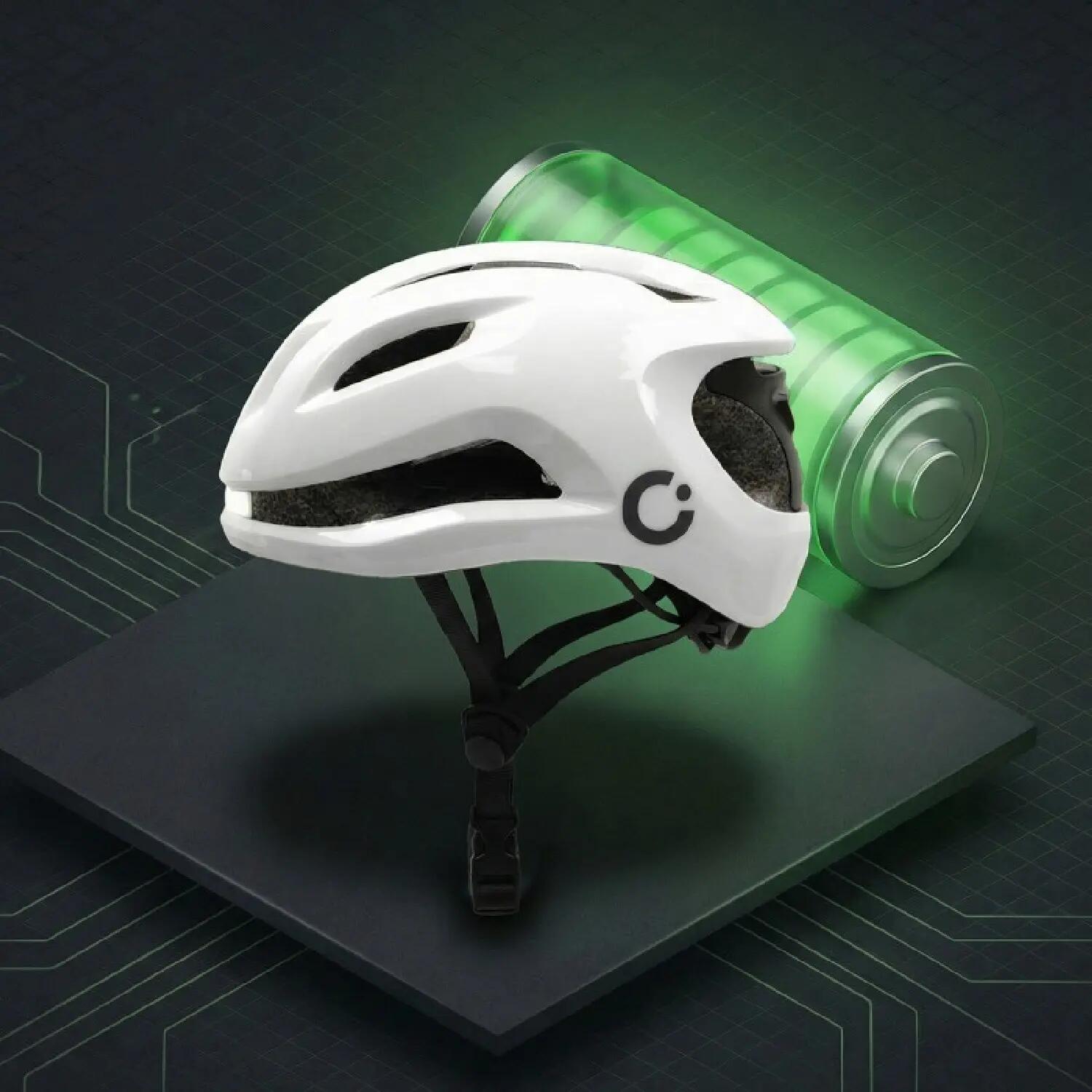 Capacete inteligente para ciclismo Cecotec BrainGuard Pro, tamanhos G e GG. Luze 5/7