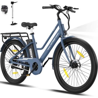 27,5" elektrische stadsfiets lage instap 13ah accu app bk8sl