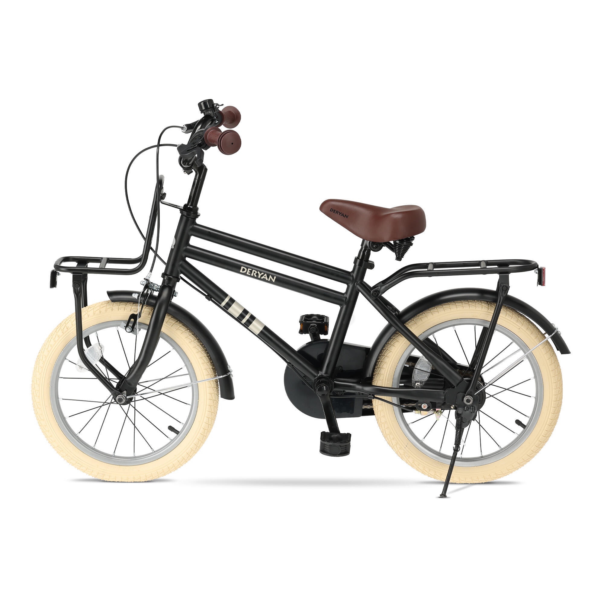 Bicicletta per Bambini DERYAN Cooper 16 Pollici - Nero 2/9