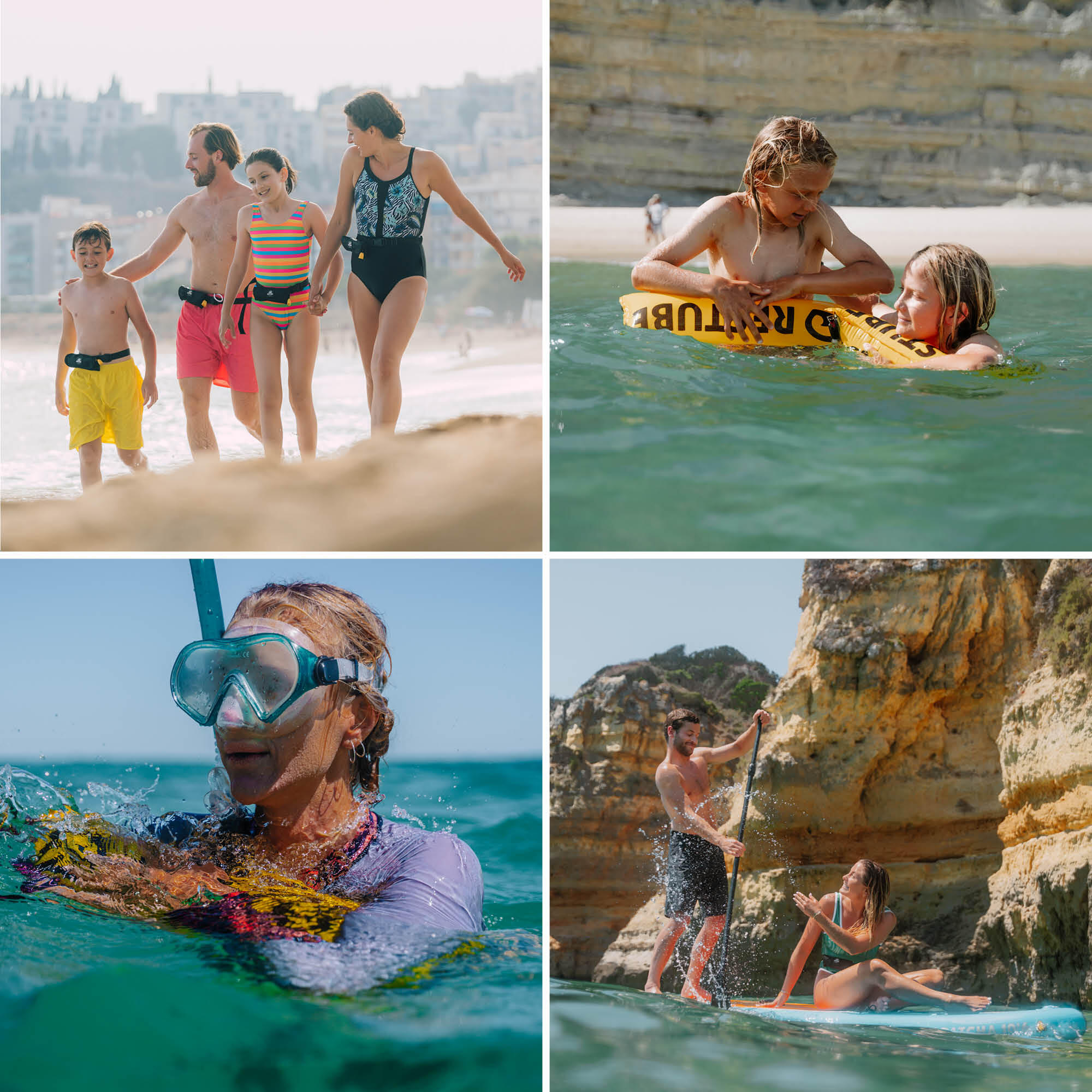 BEACH Édition Limitée – Bouée de Sécurité Gonflable pour Natation et Snorkeling 6/7