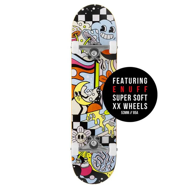 ENUFF Skateboard Complet Meltworld Dazed 1/6
