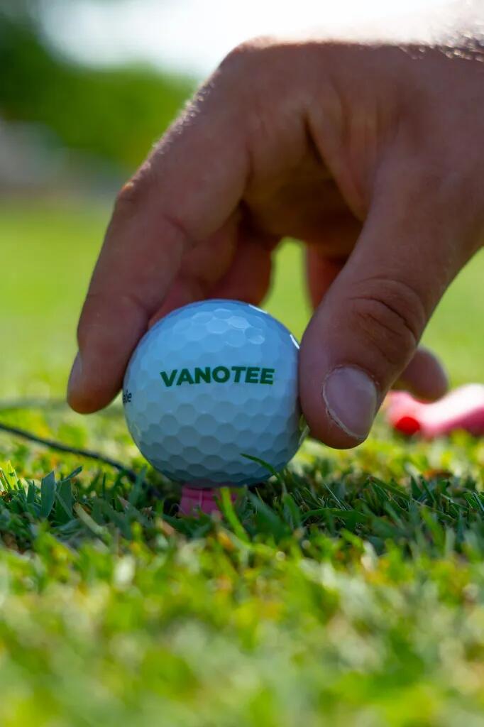 Tee - Golf - Resistente, brevettato - Vanotee - Rosa 5/7