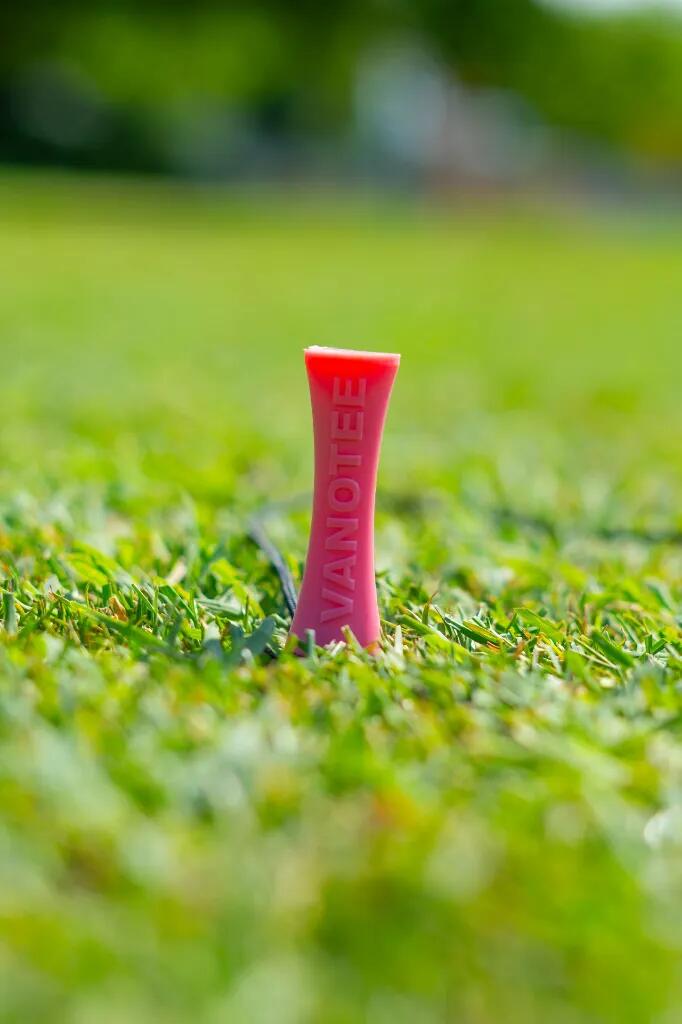 Tee - Golf - Resistente, brevettato - Vanotee - Rosa 2/7