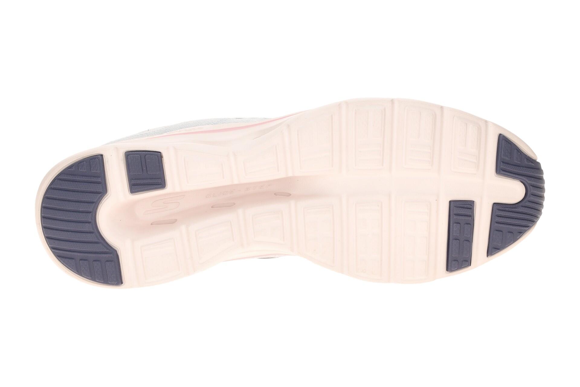 Skechers Go Walk Gliede Step Slipper hellblau SLIP-IN 125144 7/7