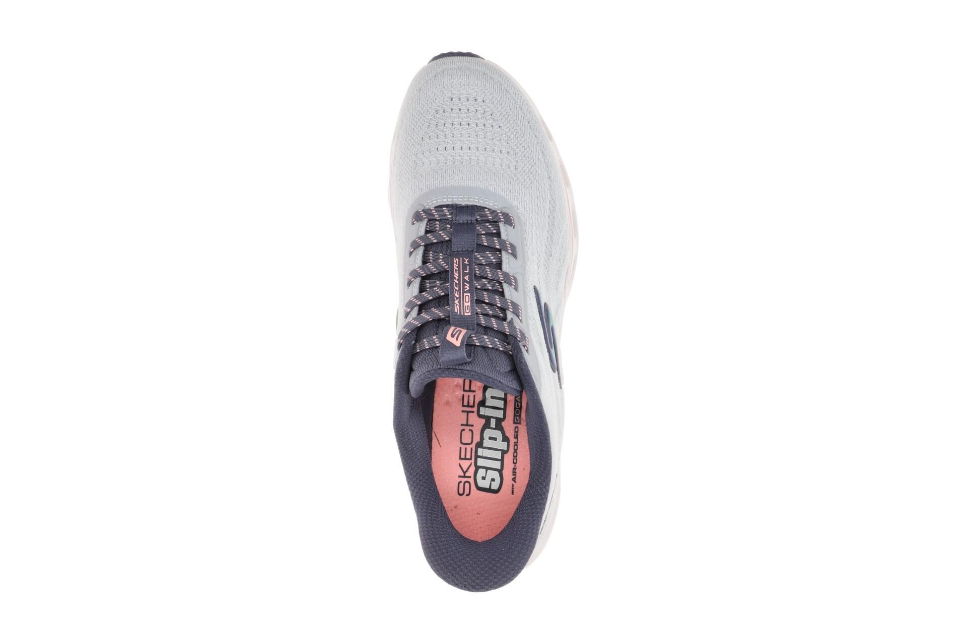 Skechers Go Walk Gliede Step Slipper hellblau SLIP-IN 125144 6/7