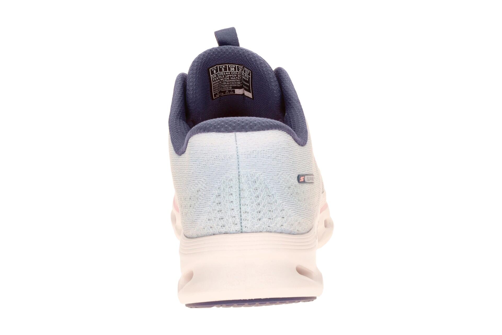 Skechers Go Walk Gliede Step Slipper hellblau SLIP-IN 125144 5/7