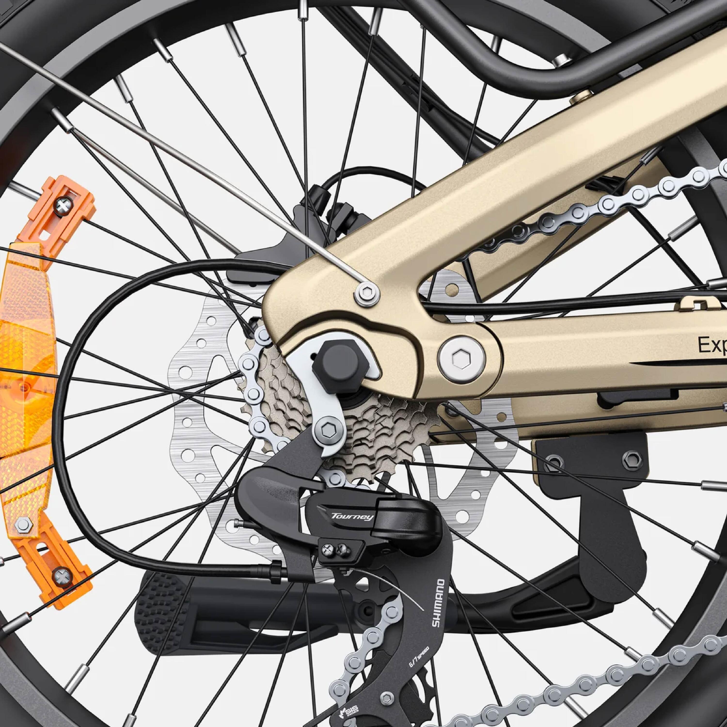 Vélo électrique pour adultes ENGWE L20 3.0 PRO batterie 48V 15Ah 4/5