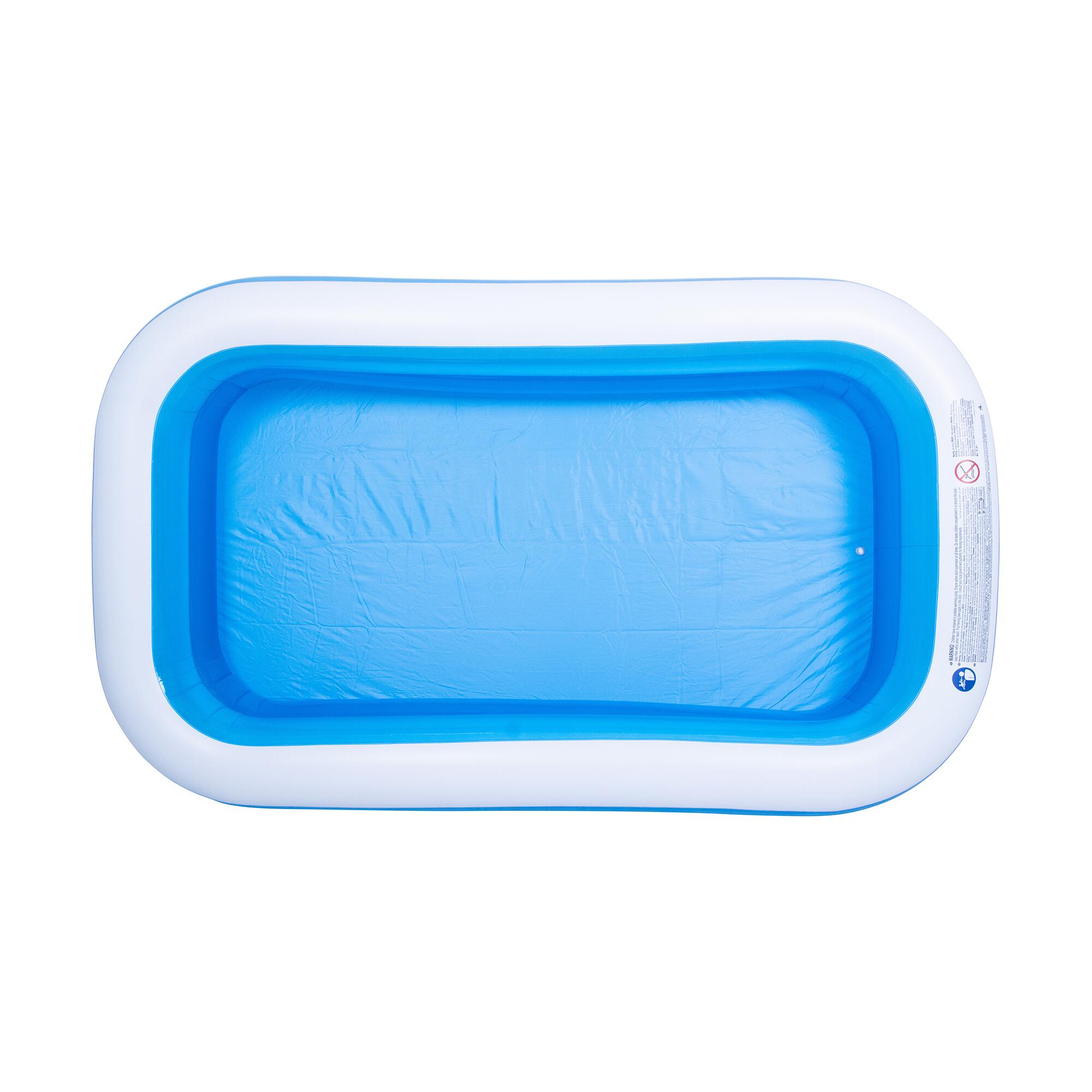 SunClub Planschbecken aufblasbarer Pool "Blau" 305x183x50 cm 7/7