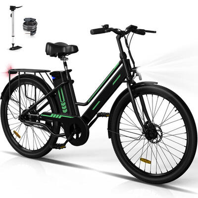 Elektrische stadsfiets 27,5" 36v 12ah uitneembare accu actieradius 100 km bk8sl