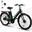 Bicicletă electrică urbană 27,5" 36V 12Ah, baterie detașabilă BK8SL